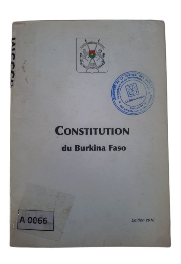 Constitution du Burkina Faso